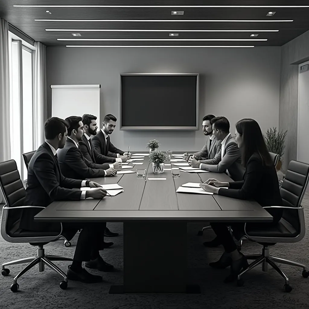 Workshop session with executives on consultant selection criteria