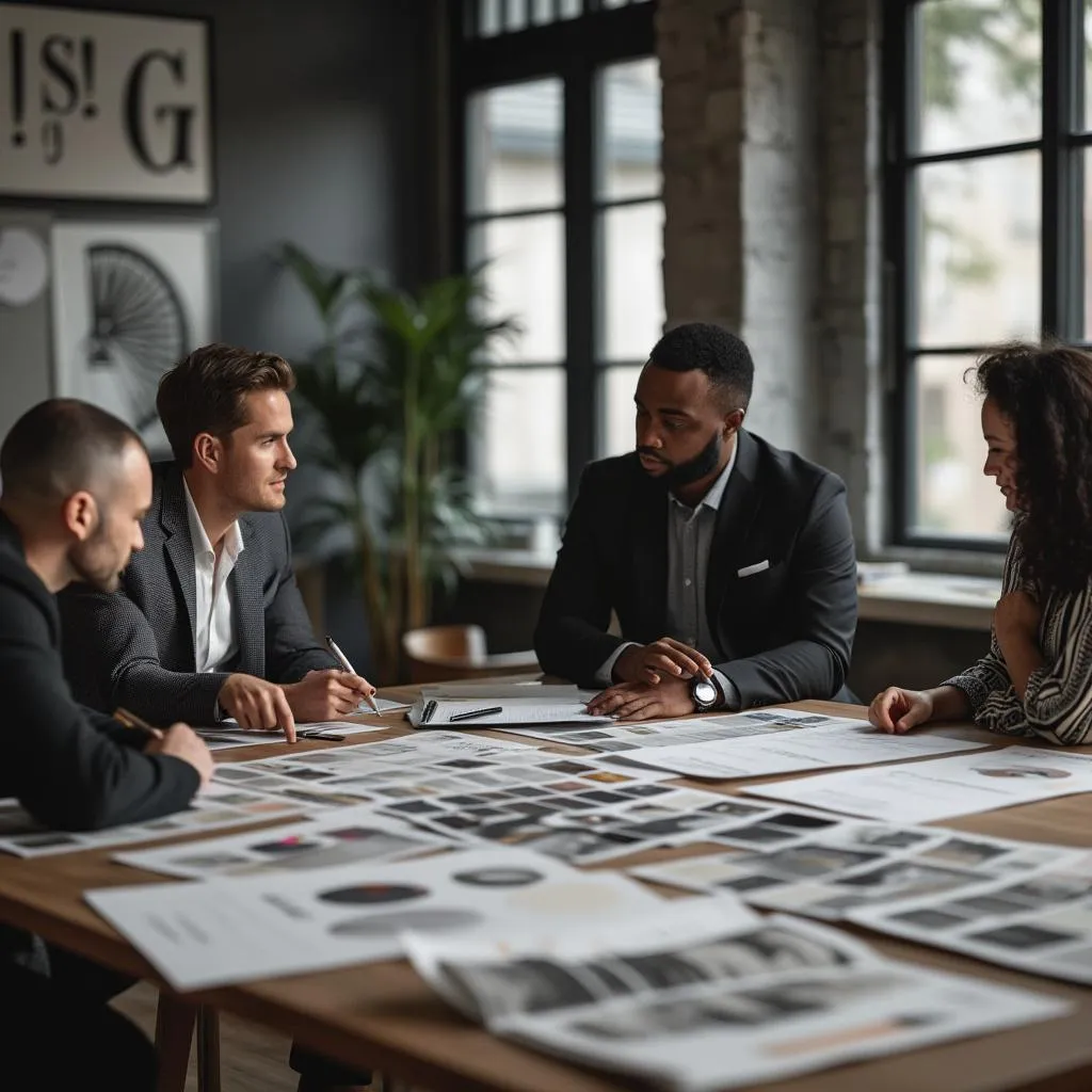 One-on-one consulting session with client team