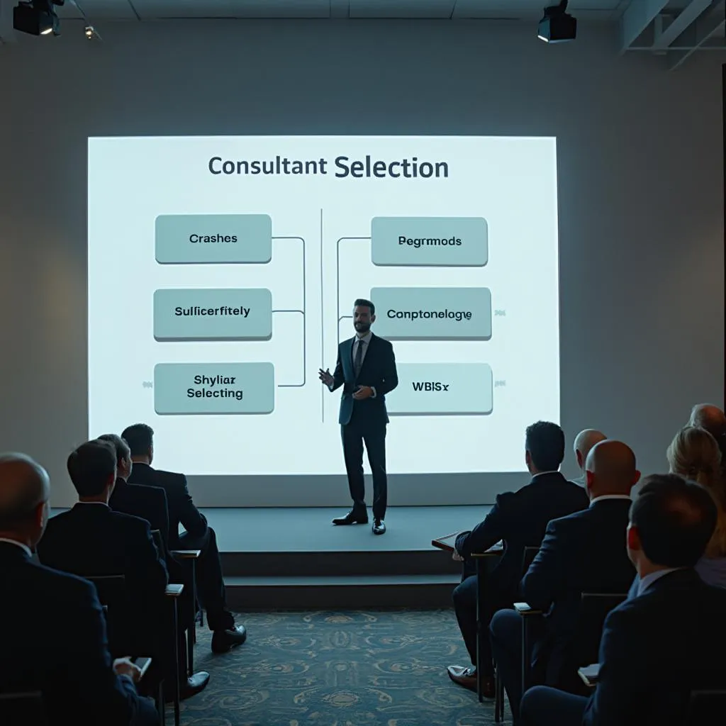 International conference presentation on consultant selection